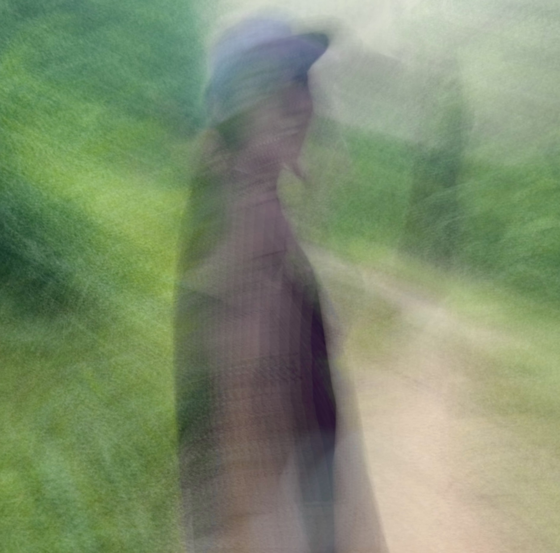 Anna Vasadi on a trail run